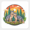 Suche nach wilder wolf aufkleber Raubtier