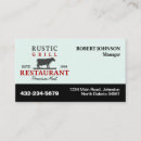 Suche nach gourmet restaurant visitenkarten Koch