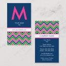 Suche nach rosa zickzack visitenkarten Einzigartig