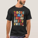 Suche nach alphabet herren tshirts Kindergarten