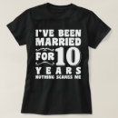Suche nach verheiratet für 10 jahre tshirts Paar