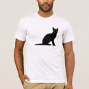 Suche nach katzen silhouette tshirts Für ihn