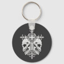 Suche nach gotisches kreuz schlüsselanhänger Skelett