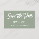 Suche nach grüne hochzeit visitenkarten Für sie/ihn