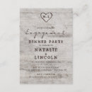 Suche nach rustic engagement party einladungen Paar