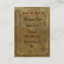 Suche nach parchment visitenkarten Alt