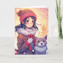 Suche nach anime mädchen karten Schnee