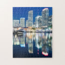 Suche nach miami skyline puzzle Farbbild