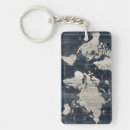 Suche nach karte der welt schlüsselanhänger Wanderlust