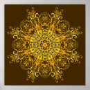 Suche nach goldene mandala poster Spirituell