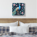 Suche nach vintage pfau leinwandbilder Blau
