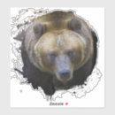 Suche nach grizzly aufkleber Wald