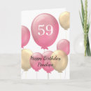Suche nach 59 geburtstag karten Für sie