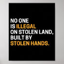 Suche nach illegal poster Gestohlenes land