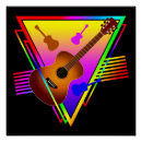 Suche nach retro gitarre poster Musik