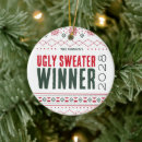Suche nach gewinn ornamente Hässlicher pullover