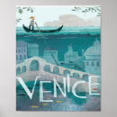 Suche nach venedig reise poster Gondel