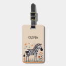 Suche nach zebra gepäckanhänger Tier