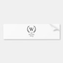 Suche nach elegante autoaufkleber Mit monogramm