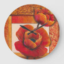 Suche nach mohnblume wanduhren Mit blumen