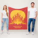 Suche nach flammen decken Jede person