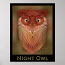 Suche nach beute poster Eule