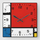 Suche nach mondrian wanduhren Quadrate