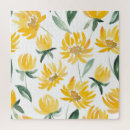 Suche nach gelbe blumen puzzle Muster