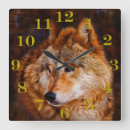 Suche nach wolf wanduhren Wild