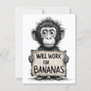 Suche nach affe mit banane postkarten Lustig