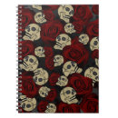 Suche nach roter schädel kleine notizbücher Gothic