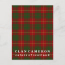 Suche nach cameron postkarten Tartan