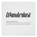 Suche nach wanderlust poster Minimal