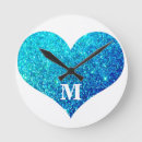 Suche nach blaues herz wanduhren Jede person