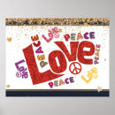 Suche nach hippie friedenszeichen poster Herz