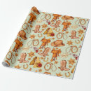Suche nach wilder westen geschenkpapier Vintag