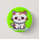 Suche nach kawaii katze buttons Cartoon