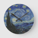 Suche nach van gogh wanduhren Starry night