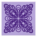Suche nach elegantes blumenmuster poster Lila