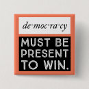 Suche nach demokratie buttons Wähler