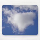 Suche nach wolke himmel mousepads Herz