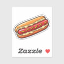 Suche nach hotdog aufkleber Wurst
