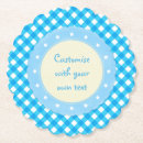 Suche nach hellblau untersetzer Gingham