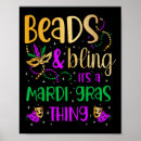 Suche nach bling poster Mardi gras