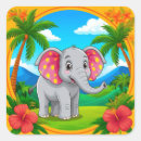 Suche nach elefant cartoon aufkleber Bunt