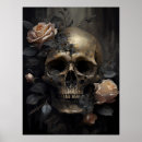 Suche nach menschlicher schädel poster Rose