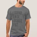 Suche nach legende seit 1987 tshirts August