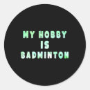 Suche nach hocke aufkleber Badminton
