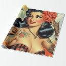 Suche nach vintage tattoo geschenkpapier Tätowierung