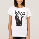 Suche nach weiße katze tshirts Schwarz und weiß